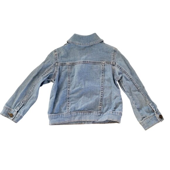 Carters Toddler Denim Jacket Size 3T 99% Cotton 1% Elastane - Picture 2 of 4